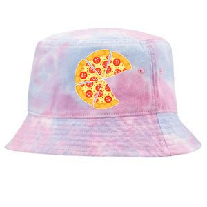 Family Matching Pizza With Missing Slice Parents Tie-Dyed Bucket Hat