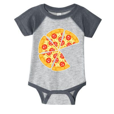 Family Matching Pizza With Missing Slice Parents Infant Baby Jersey Bodysuit