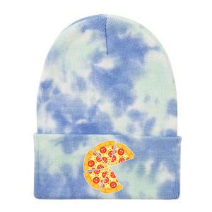 Family Matching Pizza With Missing Slice Parents Tie Dye 12in Knit Beanie