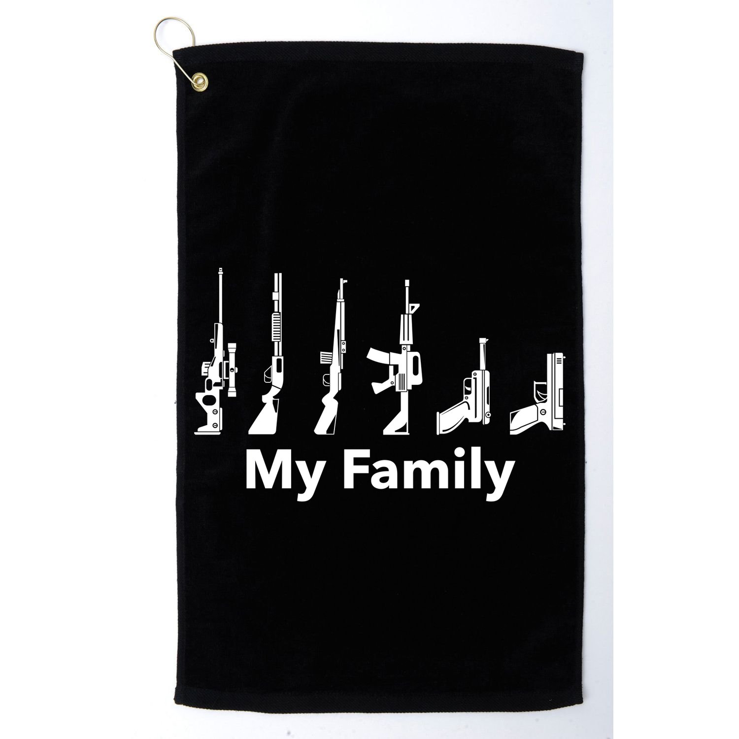 Family Of Guns Golf Towel