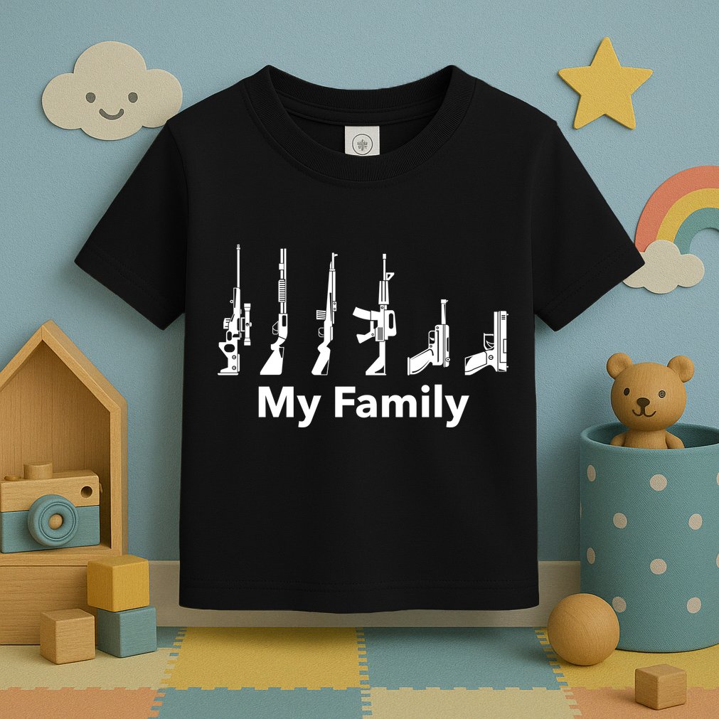 Family Of Guns Toddler T-Shirt