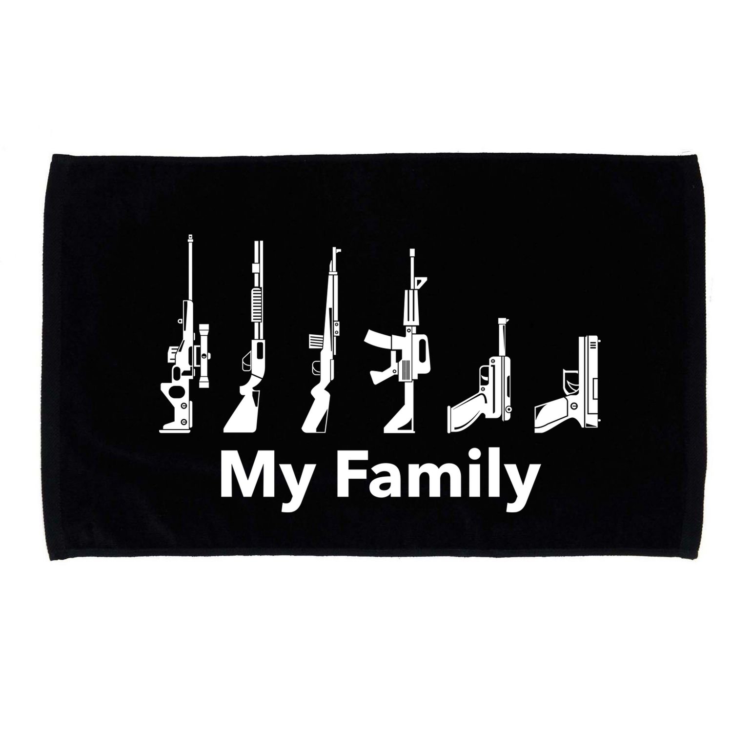 Family Of Guns Microfiber Hand Towel