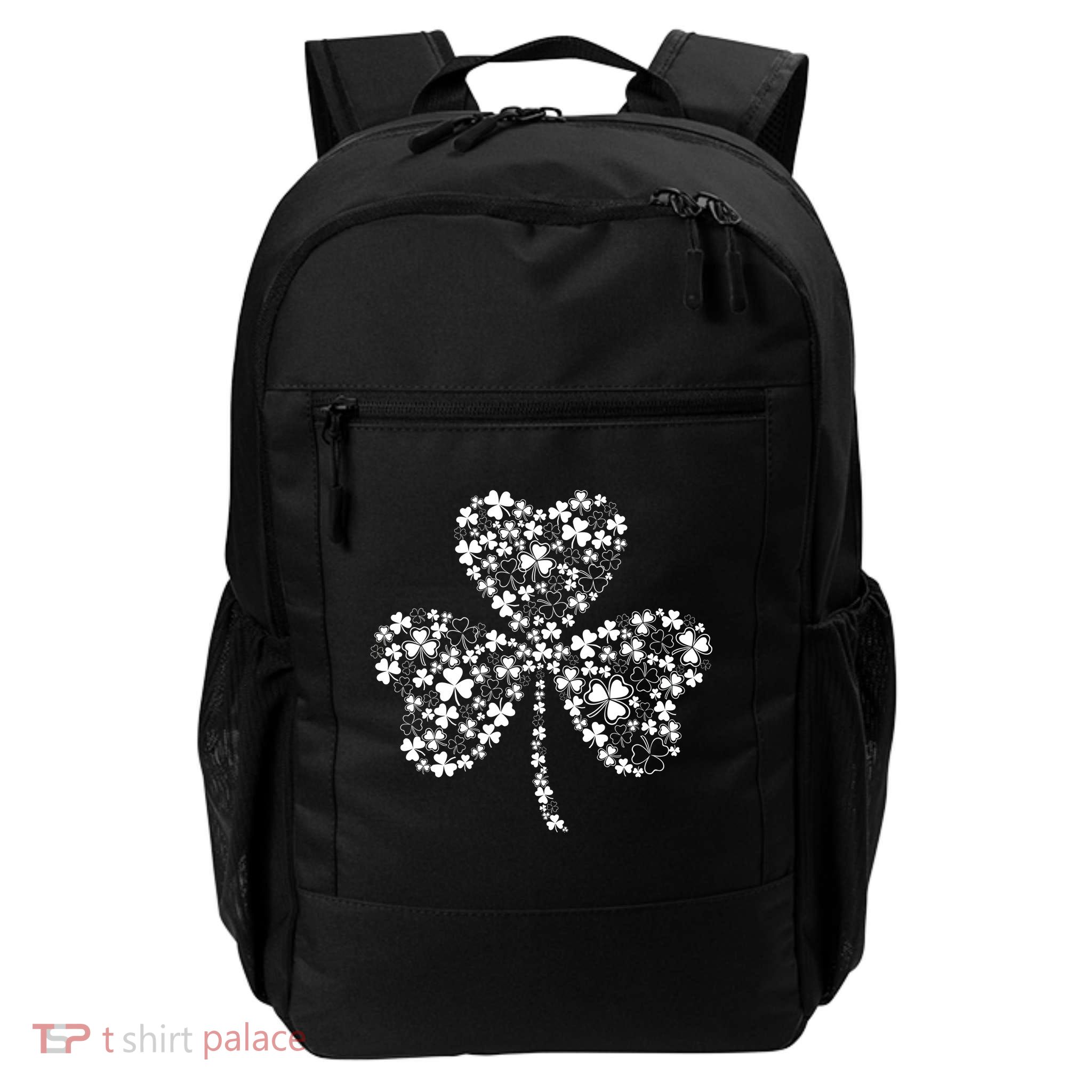 Family Of Shamrocks Cloverleaf Backpack