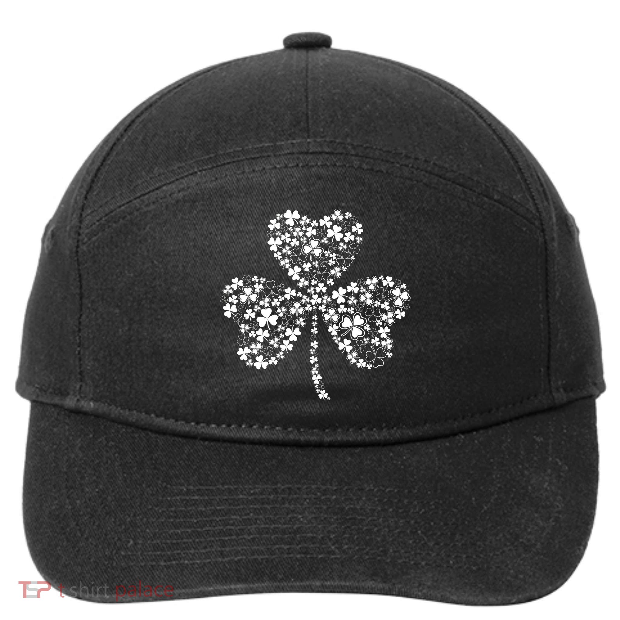 Family Of Shamrocks Cloverleaf 7-Panel Snapback Hat