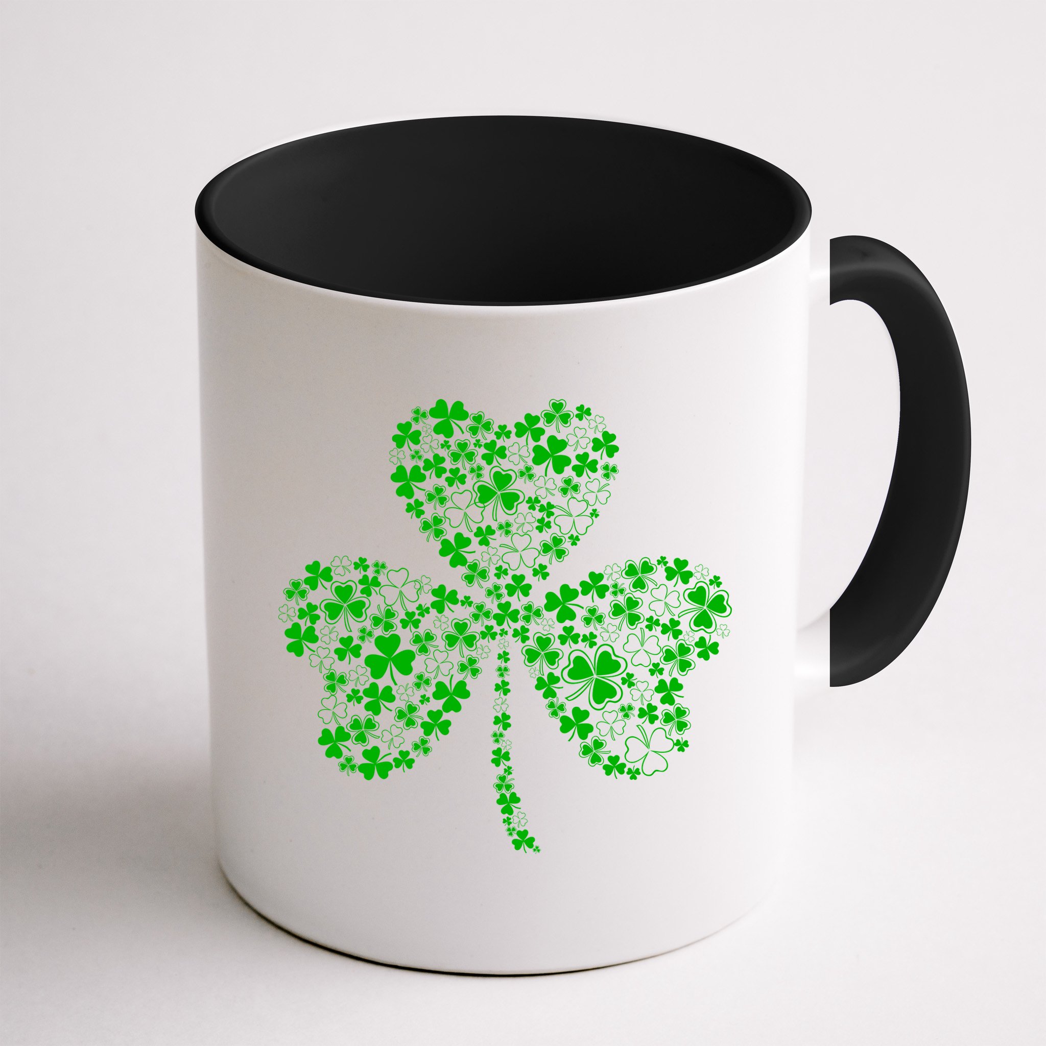 Family Of Shamrocks Cloverleaf Mug