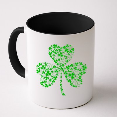 Family Of Shamrocks Cloverleaf Mug