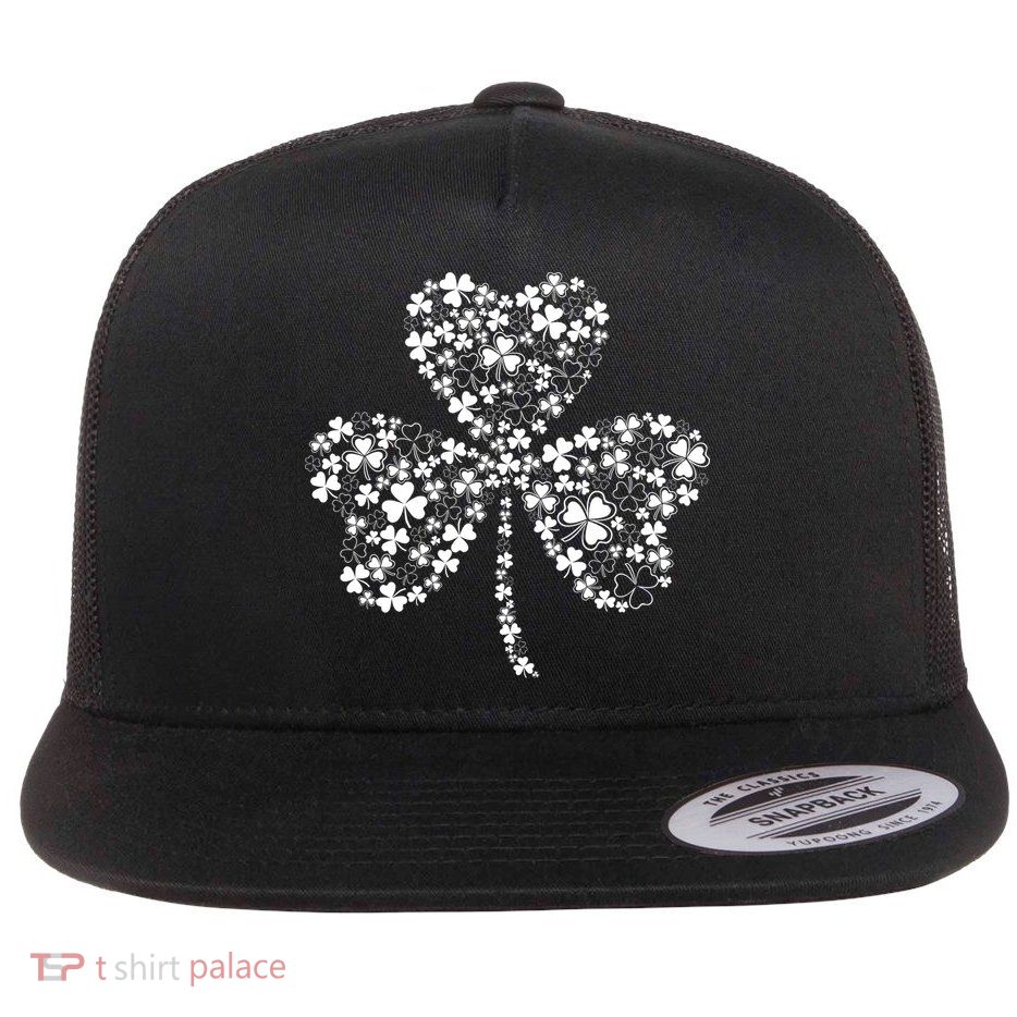Family Of Shamrocks Cloverleaf Flatbill Hat