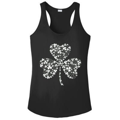 Family Of Shamrocks Cloverleaf Ladies PosiCharge Competitor Racerback Tank
