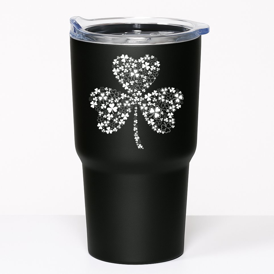 Family Of Shamrocks Cloverleaf Tumbler