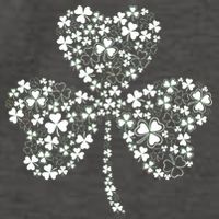 Family Of Shamrocks Cloverleaf Vector Backpack
