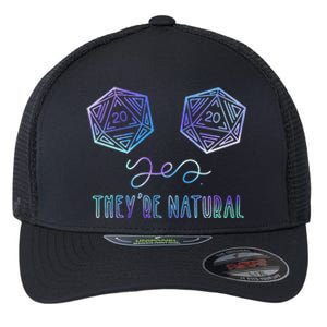 Fantasy Art Nerdy Gaming Yes They're Natural Flexfit Unipanel Trucker Cap