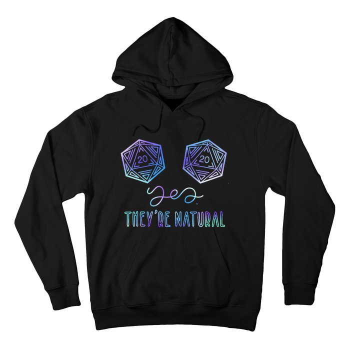 Fantasy Art Nerdy Gaming Yes They're Natural Hoodie