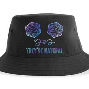 Fantasy Art Nerdy Gaming Yes They're Natural Sustainable Bucket Hat