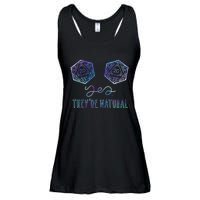 Fantasy Art Nerdy Gaming Yes They're Natural Ladies Essential Flowy Tank