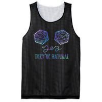 Fantasy Art Nerdy Gaming Yes They're Natural Mesh Reversible Basketball Jersey Tank