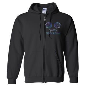 Fantasy Art Nerdy Gaming Yes They're Natural Full Zip Hoodie