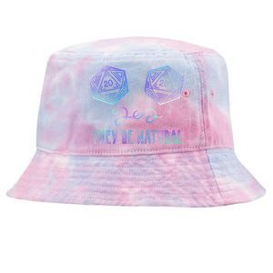 Fantasy Art Nerdy Gaming Yes They're Natural Tie-Dyed Bucket Hat