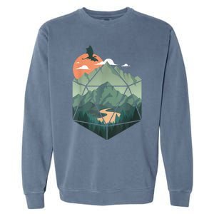 Fantasy Art, Nerdy Gaming, Geeky Gamer Garment-Dyed Sweatshirt