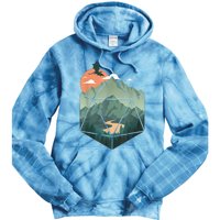 Fantasy Art, Nerdy Gaming, Geeky Gamer Tie Dye Hoodie