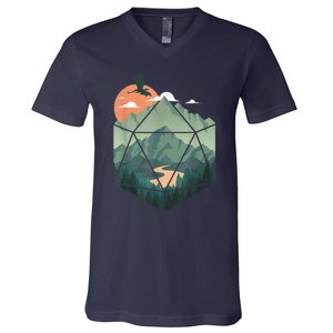 Fantasy Art, Nerdy Gaming, Geeky Gamer V-Neck T-Shirt