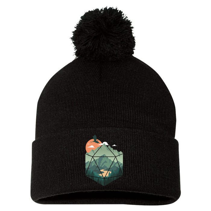 Fantasy Art Nerdy Gaming Geeky Gamer Pom Pom 12in Knit Beanie