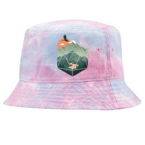 Fantasy Art Nerdy Gaming Geeky Gamer Tie-Dyed Bucket Hat