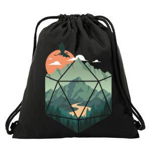 Fantasy Art Nerdy Gaming Geeky Gamer Drawstring Bag