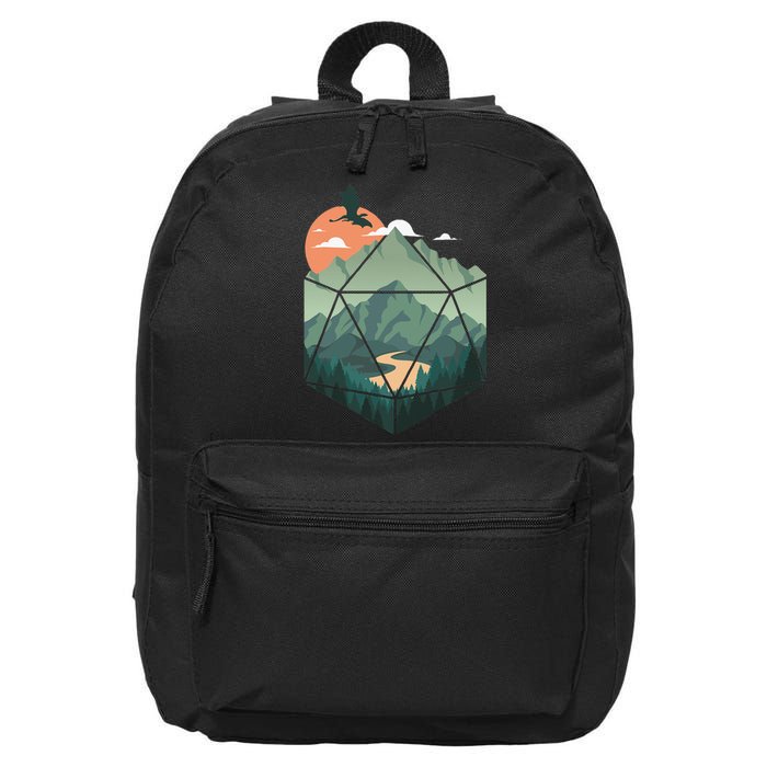 Fantasy Art Nerdy Gaming Geeky Gamer 16 in Basic Backpack