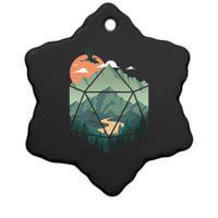 Fantasy Art Nerdy Gaming Geeky Gamer Ceramic Star Ornament