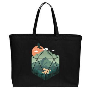 Fantasy Art Nerdy Gaming Geeky Gamer Cotton Canvas Jumbo Tote