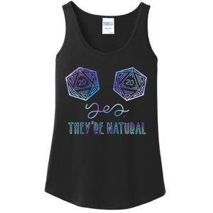 Fantasy Art Nerdy Gaming Yes They're Natural Ladies Essential Tank