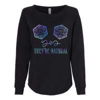 Fantasy Art Nerdy Gaming Yes They're Natural Womens California Wash Sweatshirt