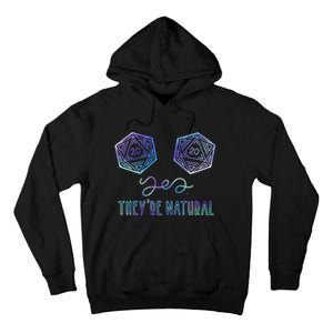 Fantasy Art Nerdy Gaming Yes They're Natural Tall Hoodie