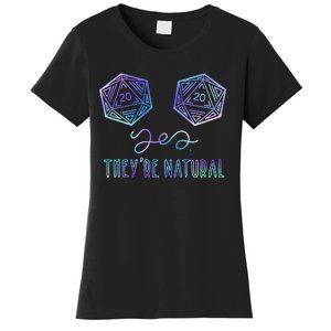 Fantasy Art Nerdy Gaming Yes They're Natural Women's T-Shirt