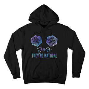 Fantasy Art, Nerdy Gaming, Yes They're Natural Hoodie