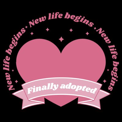 Finally Adopted New Life Begins T-Shirt