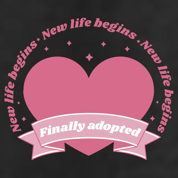 Finally Adopted New Life Begins Golf Towel