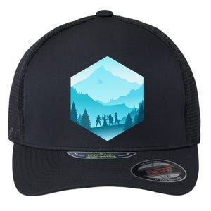 Fantasy Art Nerdy Gaming Geeky Gamer Flexfit Unipanel Trucker Cap