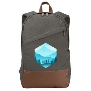 Fantasy Art Nerdy Gaming Geeky Gamer Cotton Canvas Backpack