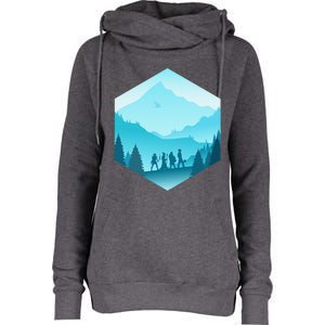 Fantasy Art Nerdy Gaming Geeky Gamer Womens Funnel Neck Pullover Hood