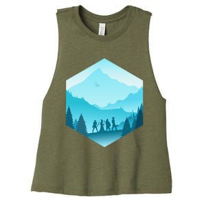 Fantasy Art Nerdy Gaming Geeky Gamer Women's Racerback Cropped Tank