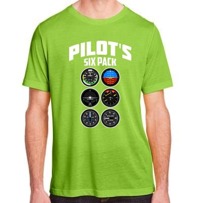 Funny Airplane Novelty Aviation Airplane Pilot Gift Adult ChromaSoft Performance T-Shirt