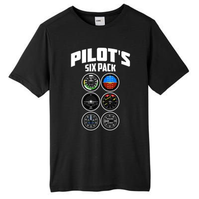 Funny Airplane Novelty Aviation Airplane Pilot Gift Tall Fusion ChromaSoft Performance T-Shirt