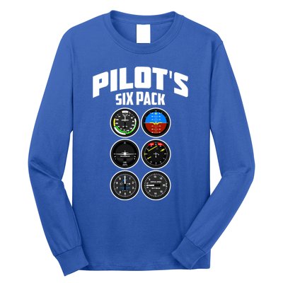 Funny Airplane Novelty Aviation Airplane Pilot Gift Long Sleeve Shirt