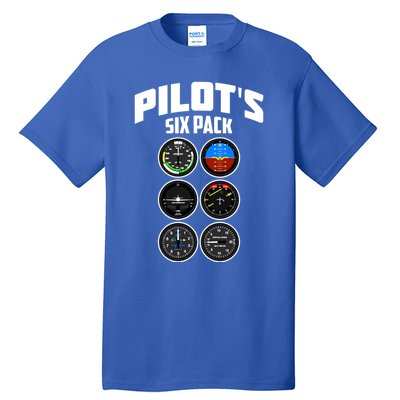 Funny Airplane Novelty Aviation Airplane Pilot Gift Tall T-Shirt