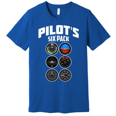 Funny Airplane Novelty Aviation Airplane Pilot Gift Premium T-Shirt