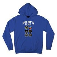 Funny Airplane Novelty Aviation Airplane Pilot Gift Tall Hoodie