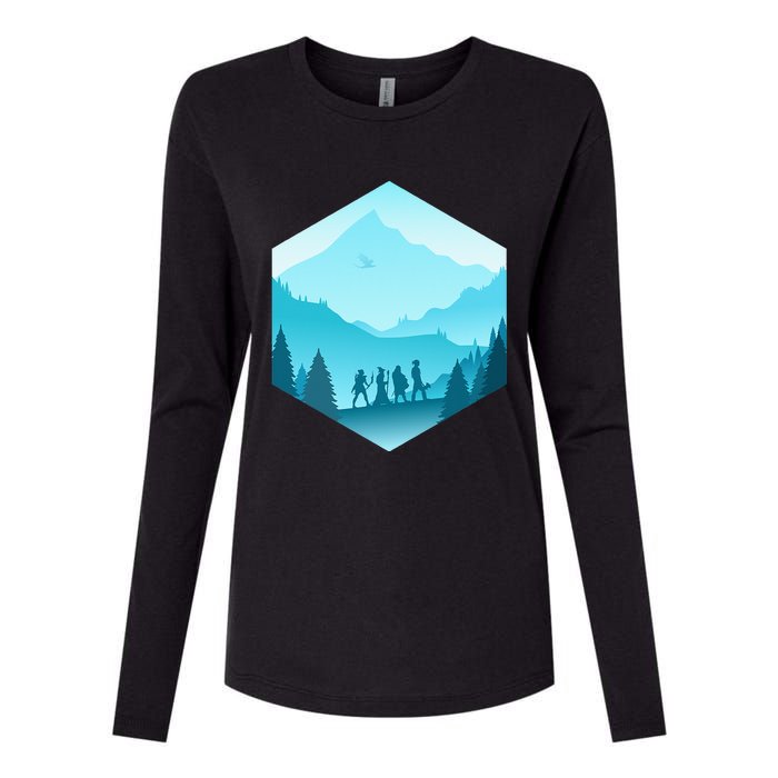 Fantasy Art Nerdy Gaming Geeky Gamer Womens Cotton Relaxed Long Sleeve T-Shirt