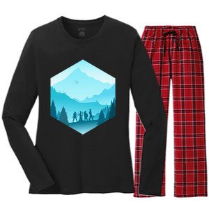 Fantasy Art Nerdy Gaming Geeky Gamer Women's Long Sleeve Flannel Pajama Set 