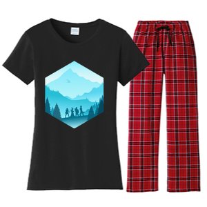 Fantasy Art Nerdy Gaming Geeky Gamer Women's Flannel Pajama Set